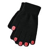 CMLDJBD Handschuhe Winterhandschuhe Für Nagellack -Frauen, Verdickt, Warm, Modisch, Vielseitig Und...