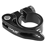 TRIWONDER Fahrrad Sattelkloben 28,6 mm 31,8 mm 34,9 mm, Sattelklemme Schnellspanner Sattelstütze...