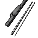 YWRU Billard Queue Kohlefaser 148CM Spitze 10mm/11.5mm/13mm Professionelle Billardqueues 1/2...