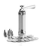 Ibili 792300 Gebäckpistole für Fettgebackenes, Aluminium