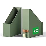 Leitz Puro Stehsammler – 2er-Set A4 Magazinhalter, kompatibel mit gängigen Regalsystemen, 900...