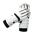 Ruarby Warme Mehrzweck-Skihandschuhe mit elastischem Handgelenk für Damen und Mädchen, dickes...