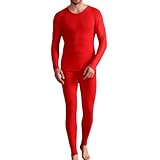 Generisch Thermo Unterwäsche Herren Winter Warme Skiunterwäsche Atmungsaktiv und Thermo Lange...