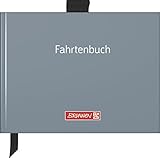 Brunnen 1010143 Fahrtenbuch (A6 quer, Hardcover mit Soft-Touch Laminierung, mit Stiftschlaufe,...