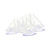 Milisten Aquarium-Saugnapf-Clip Aquarium-Isolationsplattenklemme Halter für Aquarientrenner...