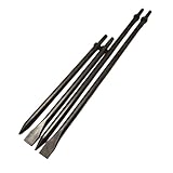 350 Mm 14 Zoll 450 Mm 17 Zoll Lang Langen Lufthammermeißel Flacher Meißel Für Beton Und...