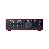Focusrite Scarlett Solo 4. Gen USB-Audio-Interface für Gitarristen, Sänger und Produzenten —...