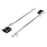 Amagogo 2 PCs 14 Marine Edelstahlstahl für Boot Yacht 7/8 Rails Mount