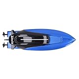 CUTULAMO Elektrisches ferngesteuertes Boot, schnelles Crash-Proof-Sensitive-Operation-Spielzeug 360...