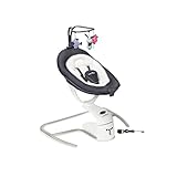 Babymoov Babyschaukel Swoon Motion Zink - inkl. 8 Melodien, 360° Sitzfläche, verstellbare...