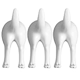 Rustikaler Garderobenständer – Vintage Hundeschwanz-Kleiderhaken, Wandhalter für Schlüssel |...