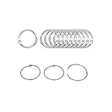 10 Stück gardinenringe zum öffnen,15mm Gardinenringe Vorhangringe, Rundringe Vorhang...