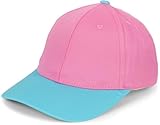 styleBREAKER Unisex Baseball Cap Zweifarbig Pastell oder Kräftig, 6 Panel Cap Mehrfarbig, Basecap...