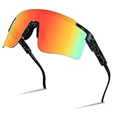 FEISEDY Sport Sonnenbrille Herren Fahrradbrille für Damen Sportbrille UV400 Schutz Radsportbrillen...