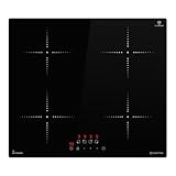 KKT KOLBE Induktionskochfeld 60 cm | autark | rahmenlos | Kochplatte mit 4 Zonen | 9 Stufen |...