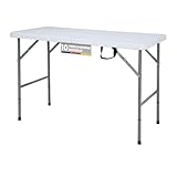 Floordirekt - Klapptisch 3-teilig, Tapeziertisch klappbar, Multifunktionstisch Camping Tisch, ideal...