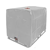 1000 Liter IBC-Behälter, Aluminiumfolie, Wasser- und staubdicht, Regenwassertank, Oxford-Stoff,...