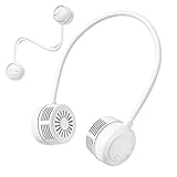 Um den Hals Ventilatoren - Tragbarer Nackenventilator mit 3 Geschwindigkeitsstufen,Tragbare...