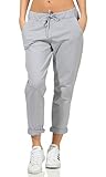 Damen Jogginhose im Boyfriend-Style Sweatpants für Freizeit Sport Fitness Yoga Training 3569 (as3,...