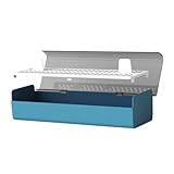 Alipis Chopsticks Aufbewahrungsbox mit Abtropfregal Praktischer Besteckhalter für Essstäbchen und...