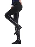 Sports Reitleggings Professionelle Reithose mit Silikon-Anti-Rutsch-Riementasche, eng anliegende...