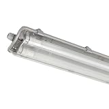 LED's light Basic 2400111_04 Feuchtraumleuchte mit LED-Röhren 60 cm 2x 9W neutralweiß IP65