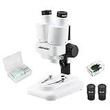 Aomekie 3D Stereo Mikroskop für Kinder 20x 40X Binokulares Mikroskope mit Objektträger Exemplar...