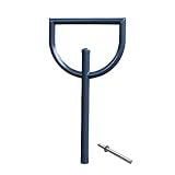 TRUTZHOLM Fahrradanlehnbügel 118x56cm aus pulverbeschichtetem Stahl Fahrradständer zum...