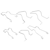 Tbest 6-teiliges Ersatz-Set für Scheinwerfer, Scheinwerfer, Abblendlicht, Scheinwerfer, Lampenfeder...