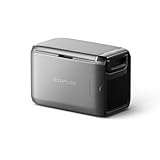 ECOFLOW GLACIER Classic Tragbare Kühlbox 45L mit zwei Zonen, 39 Stunden netzunabhängige Kühlung,...
