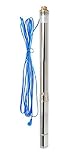 IBO Tiefbrunnenpumpe 3Ti20 Tauchpumpe 550W 50 l/Min., 82 m Förderhöhe 75 mm 3 Zoll Wasserpumpe...