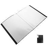 GALPADA Transparenter Mehrschicht aktendeckel mit Seiten Faltbarer Praktischer Ordner mit Mehreren...