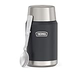 Thermos ICON Food Jar 0,71 l, dunkelgrau/graphite mat, Speisegefäß für Essen 710 ml,...