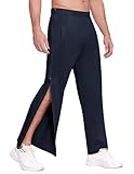 PINSPARK Trainingshose Herren Lang Laufhose mit Taschen Basketball Hose lastischer Bund Atmungsaktiv...