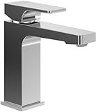 Villeroy & Boch Architectura Square Waschtischarmatur ohne Ablaufgarnitur, Wasserhahn Bad mit...