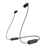 Sony kabellose WI-C100 In-Ear-Kopfhörer (bis zu 25 Stunden Akkulaufzeit, optimiert für...