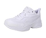 PUMA Women's Fashion Shoes CILIA Trainers & Sneakers, PUMA WHITE-GRAY VIOLET-PUMA SILVER, 40