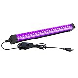 Tkdaksy 15W Schwarzlichtlampe, UV Schwarzlicht Röhre, LED Schwarzlicht Lamp, 395-405 NM...
