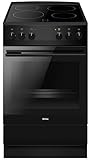 Amica SHC 11509 SM Standherd/Glaskeramikkochfeld und Elektro-Backofen / 50cm /...