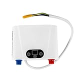 TouSuaRSi 5500W Mini Durchlauferhitzer 220 V Elektrischer kleindurchlauferhitzer IPX4...