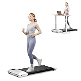 DeerRun Walking Pad,1-6km/h Laufband Schreibtisch mit Pitpat App, Treadmill für...