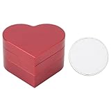 SYUULCOI für Billard-Pool-Queue-Kreidebox, Liebesform-Koffer aus Aluminiumlegierung,...