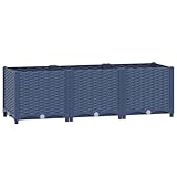 vidaXL Hochbeet Blumenkasten Gemüsebeet Pflanzbeet Blumenbeet Pflanzkasten Blumenkübel...