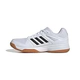 adidas Damen Speedcourt Women Indoor Shoes, FTWR White/core black/GUM10, 41 1/3 EU