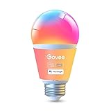Govee Smart Glühbirne E27, 1000LM RGBWW Led Lamp App dimmbar, Wi-Fi & Bluetooth Smart Bulbs 9W, 54...