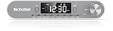 TechniSat Viola Küchenradio - Unterbau Radio mit UKW/FM, LED Display, Arbeitsleuchte, Timer,...