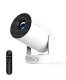 Magcubic Mini Beamer, 4K FHD 1080P Unterstützt Smart Beamer Android 11 Auto Trapezkorrektur Kleiner...