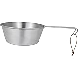 Tubayia Camping-Schüssel, Outdoor-Essgeschirr mit Griff, tiefer 2-Liter-Tragetopf für Ramen,...