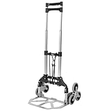 Zelsius Sackkarre Treppensteiger klappbar bis 75 kg | Treppen Transportkarre, Treppensackkarre...