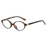 Blaulichtfilter Brille Damen,Vintage Oval Blaulichtbrille Damen Brille Ohne Stärke Damen...